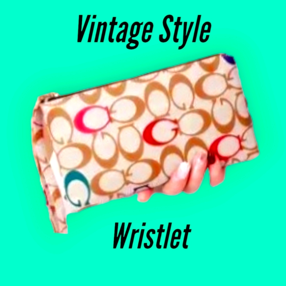 Women's Spacious Multicolor Wristlet Wallet.